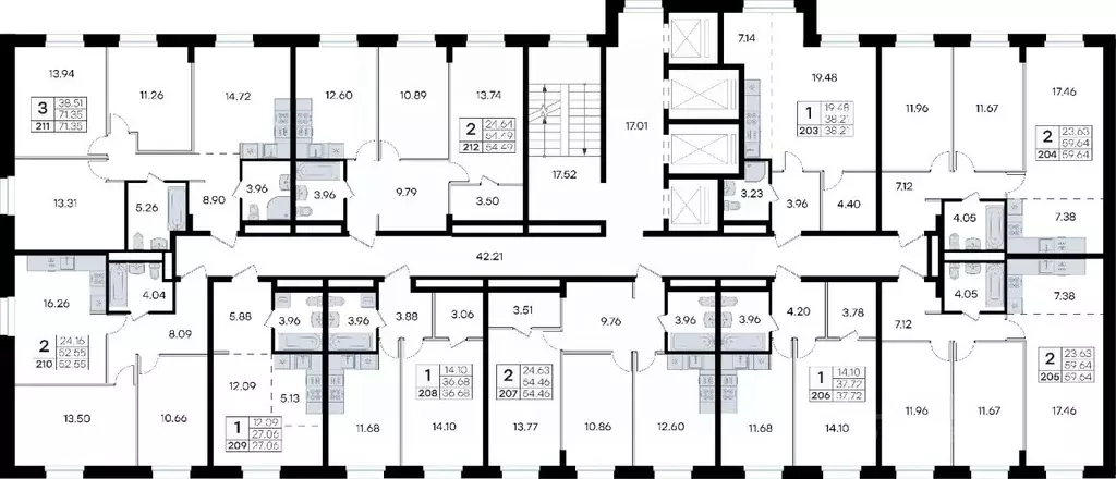 1-к кв. Приморский край, Владивосток ул. Тухачевского, 80 (37.72 м) - Фото 1
