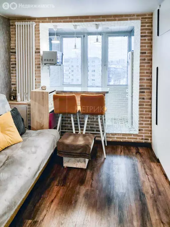 Квартира-студия: Тюмень, улица 30 лет Победы, 77 (18.5 м) - Фото 1