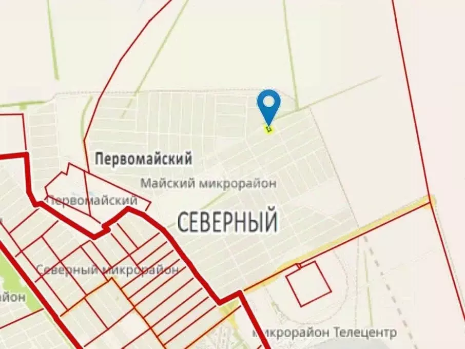 Участок в Тамбовская область, пос. Первомайский, Майский мкр ул. ... - Фото 1