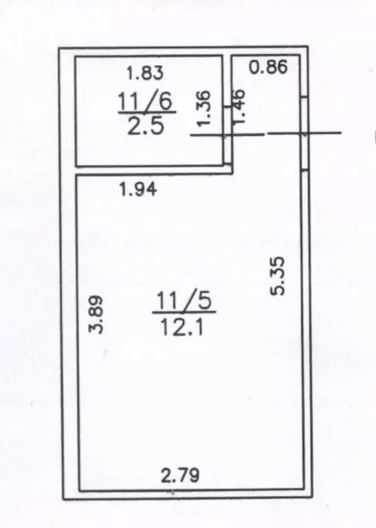 Офис (14.6 м) - Фото 1