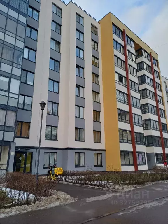 2-к кв. Санкт-Петербург ул. Генерала Кравченко, 7к1 (61.1 м) - Фото 1