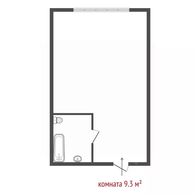 Комната Свердловская область, Екатеринбург ул. Московская, 46 (9.3 м) - Фото 2