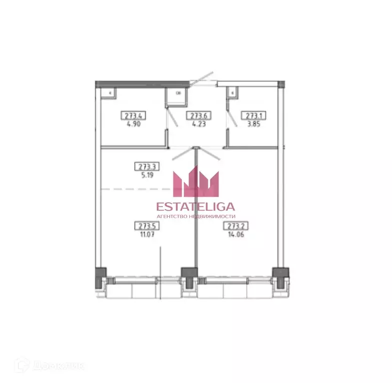Продаётся 1-к квартира, 43.3 м - Фото 0