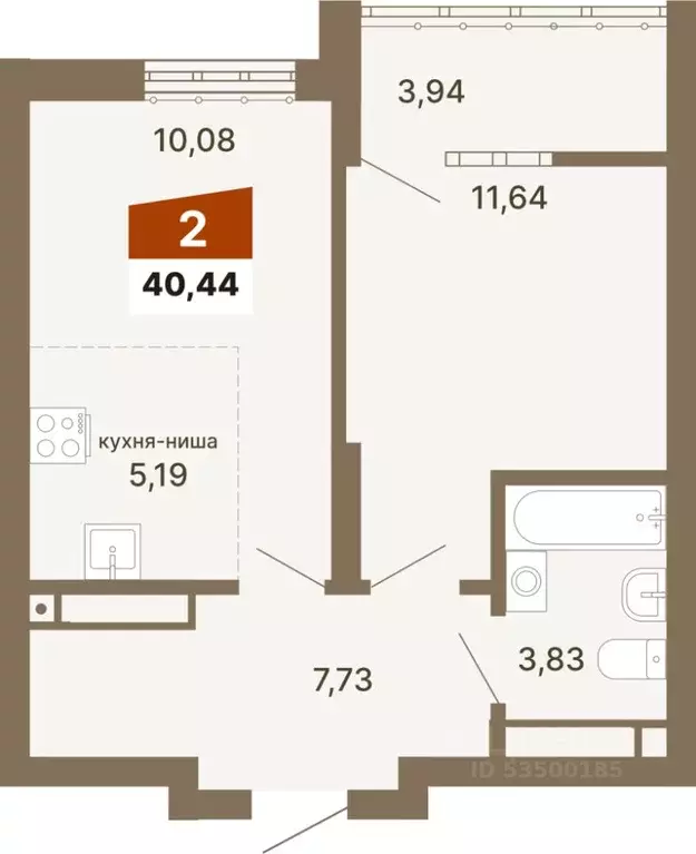 1-к кв. Свердловская область, Екатеринбург ул. Волгоградская, 197 ... - Фото 1