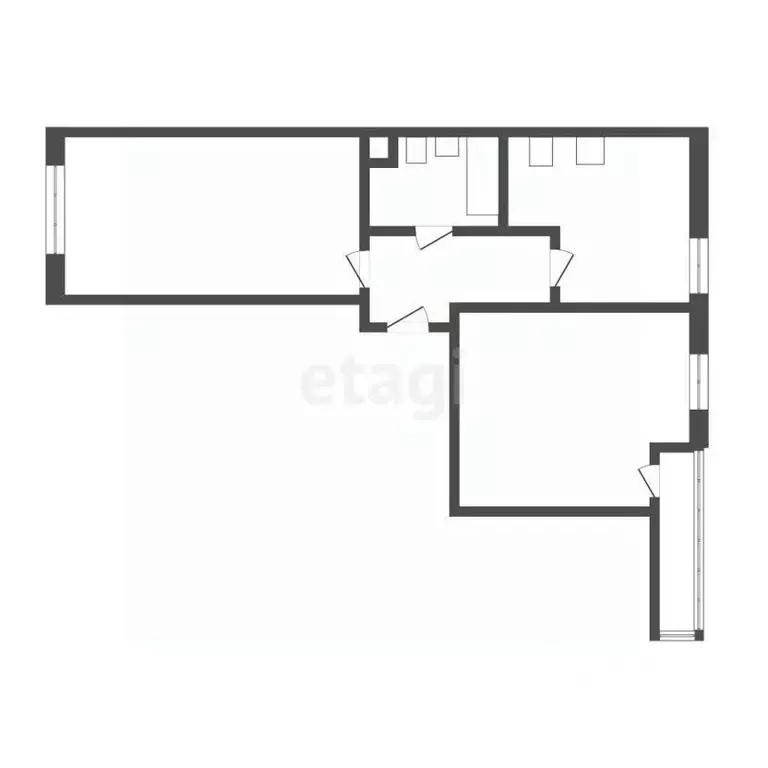 2-к кв. Московская область, Дмитров Сиреневая ул., 1 (46.0 м) - Фото 1