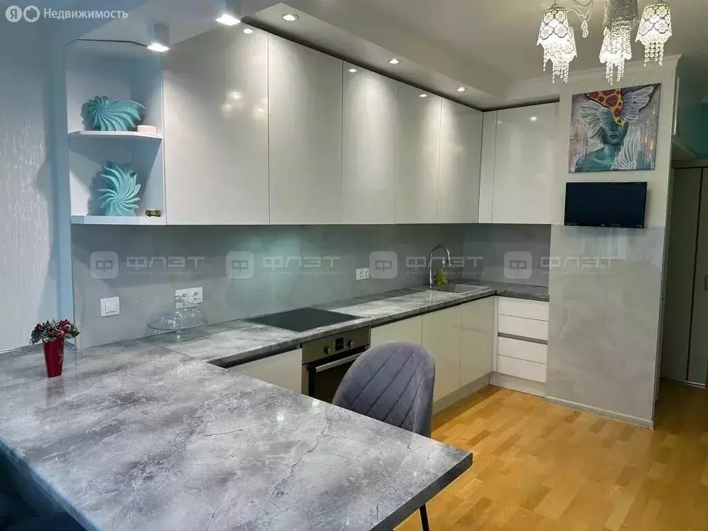 1-комнатная квартира: Казань, улица Павлюхина, 128 (110 м) - Фото 2