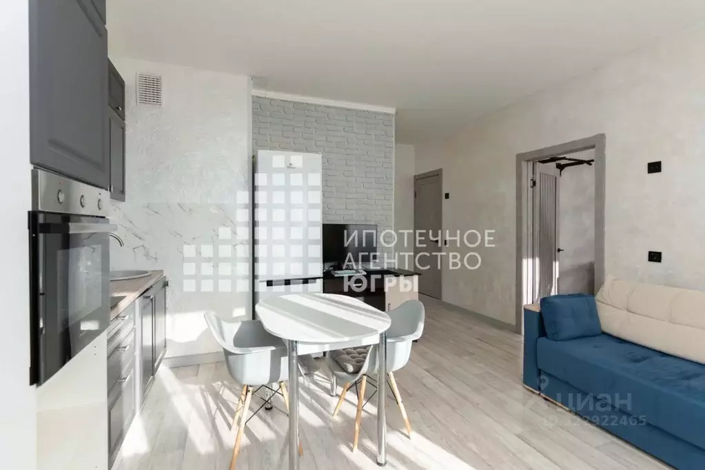 1-к кв. Ханты-Мансийский АО, Ханты-Мансийск ул. Георгия Величко, 5 ... - Фото 2