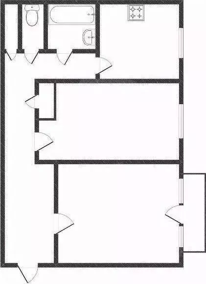 2-к кв. Свердловская область, Нижний Тагил ул. Черных, 8 (44.0 м) - Фото 2