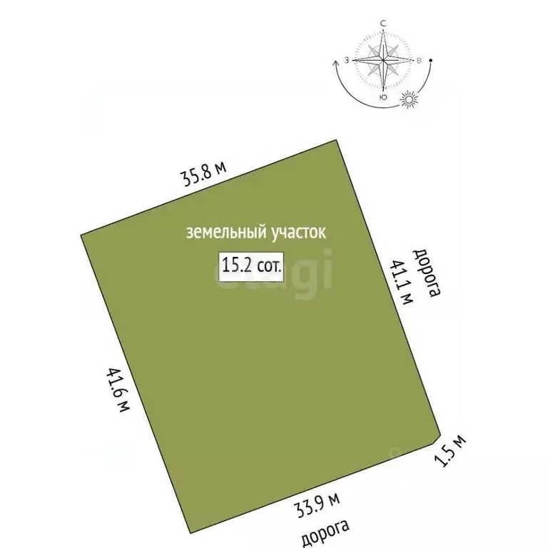 Участок в Владимирская область, Муром с. Ковардицы,  (15.2 сот.) - Фото 1
