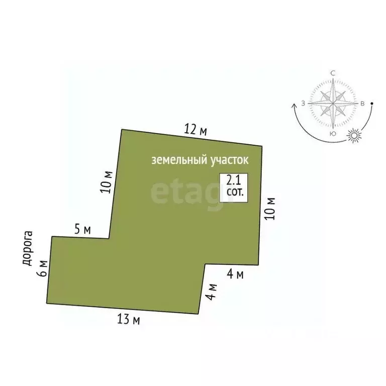 Участок в Ярославская область, Ярославский муниципальный округ, д. ... - Фото 2