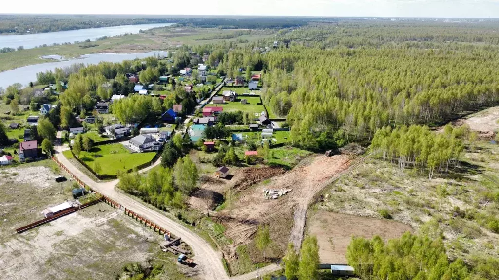 Участок в Тверская область, Кимрский муниципальный округ, д. Скулино  ... - Фото 0