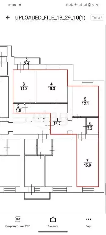 3-комнатная квартира: Саратов, 2-й Совхозный проезд, 36А (73.2 м) - Фото 1