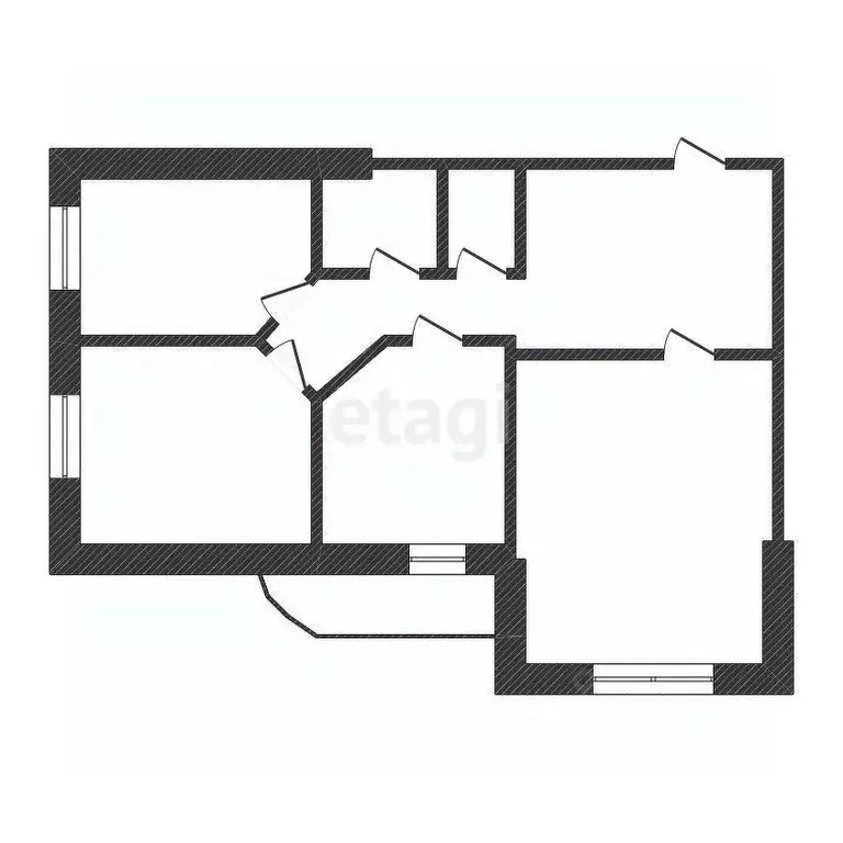3-к кв. Белгородская область, Белгород просп. Ватутина, 13а (73.0 м) - Фото 1