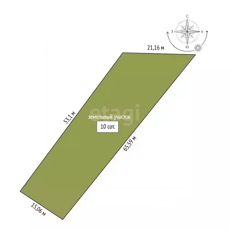 Участок в Амурская область, Благовещенский район, с. Чигири, Колос СТ  ... - Фото 0