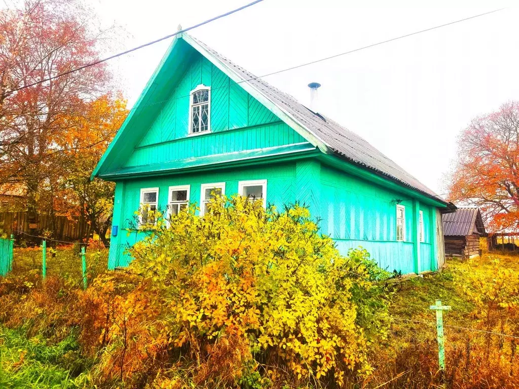 Дом в Новгородская область, Новгородский район, Трубичинское с/пос, д. ... - Фото 0