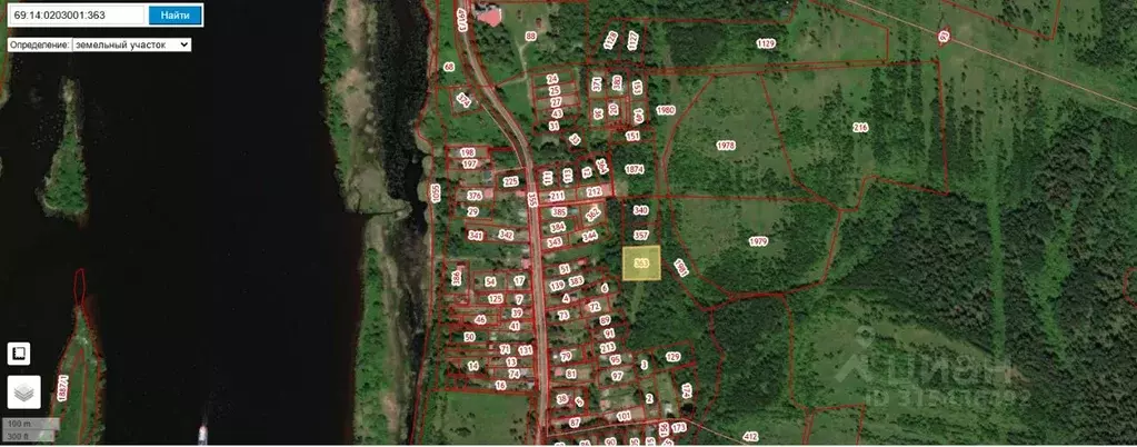 Участок в Тверская область, Кимрский муниципальный округ, д. Белое  ... - Фото 2