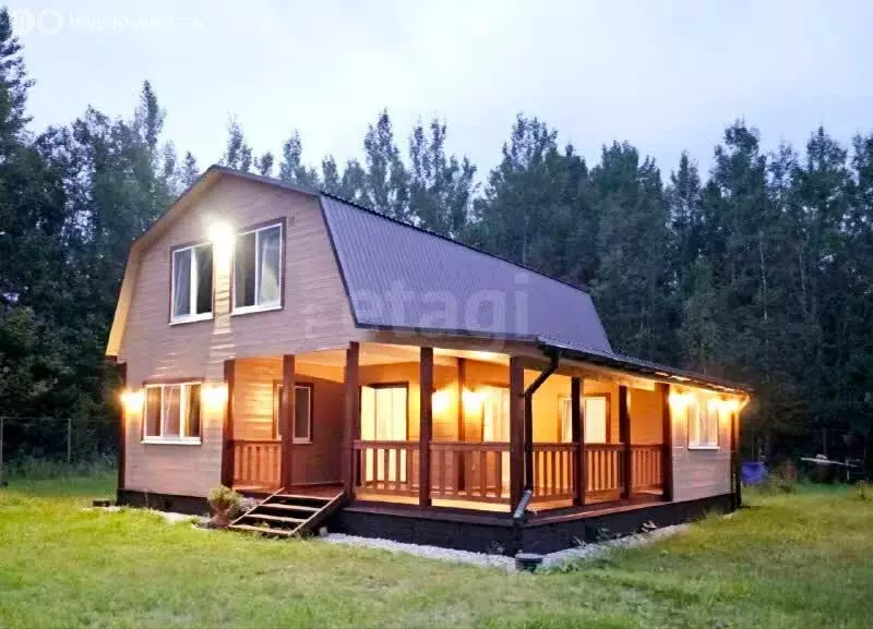 Дом в Псковский район, Торошинская волость, садоводческое ... - Фото 1