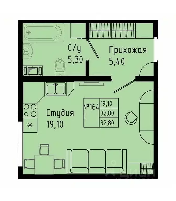 Студия Ленинградская область, Коммунар г. Гатчинский муниципальный ... - Фото 1