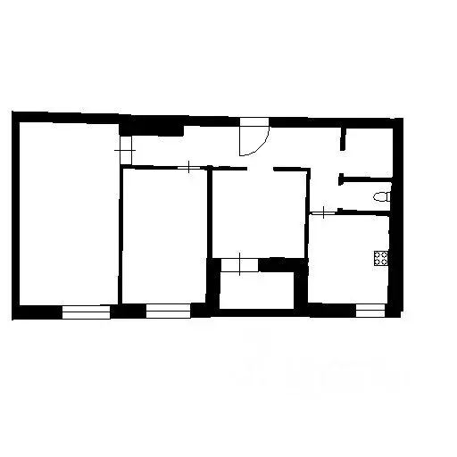 3-к кв. Башкортостан, Уфа ул. Солнечногорская, 8 (65.5 м) - Фото 2