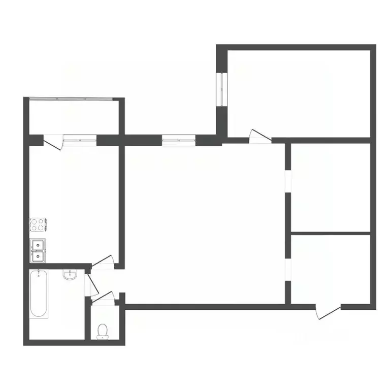 3-к кв. Тюменская область, Тюмень ул. Немцова, 4 (101.0 м) - Фото 1