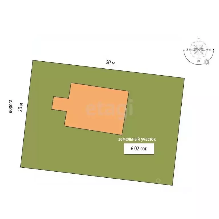 Дом в Крым, Симферопольский район, Чистенское с/пос, с. Новозбурьевка ... - Фото 2