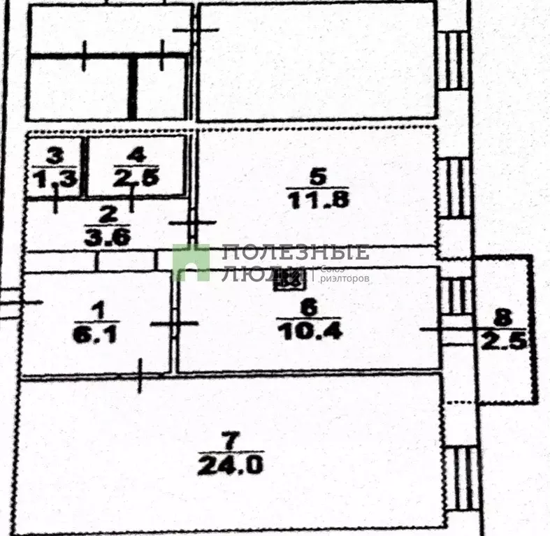 2-к кв. Саратовская область, Саратов ул. Имени С.П. Лисина, 11А (63.0 ... - Фото 1