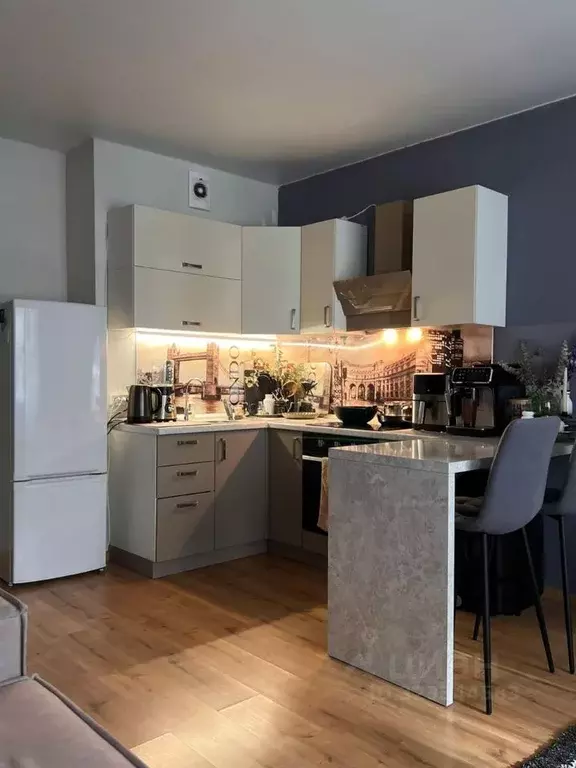 Студия Санкт-Петербург бул. Александра Грина, 1 (28.0 м) - Фото 2