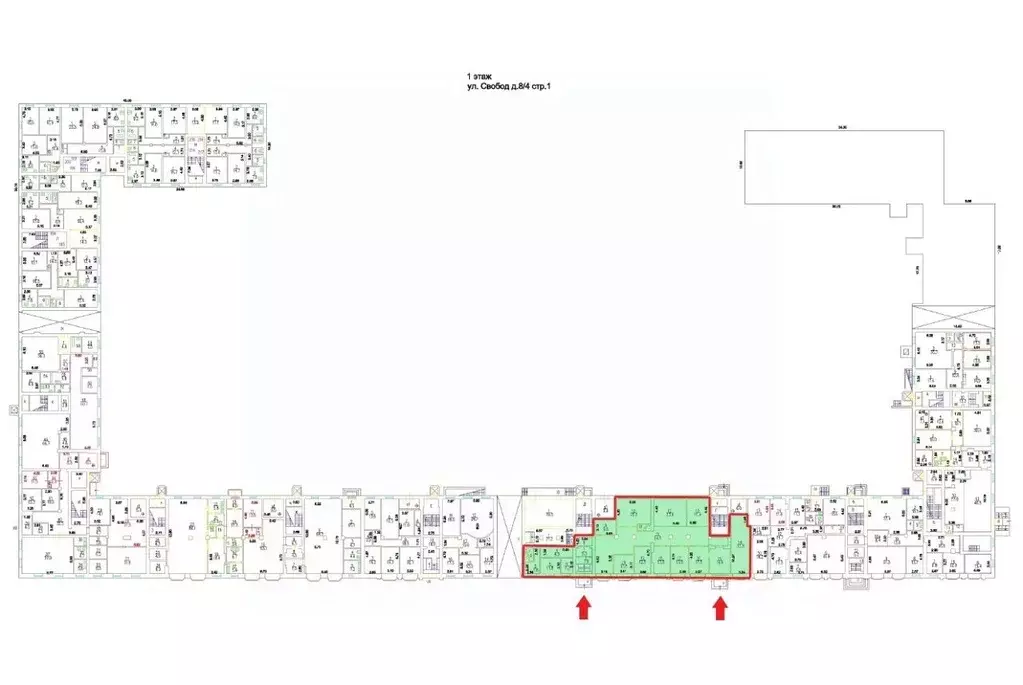 Помещение свободного назначения в Москва ул. Свободы, 8/4С1 (344 м) - Фото 1