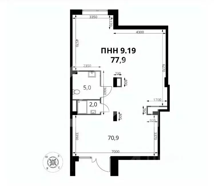 Помещение свободного назначения в Московская область, Химки ул. 1-я ... - Фото 2
