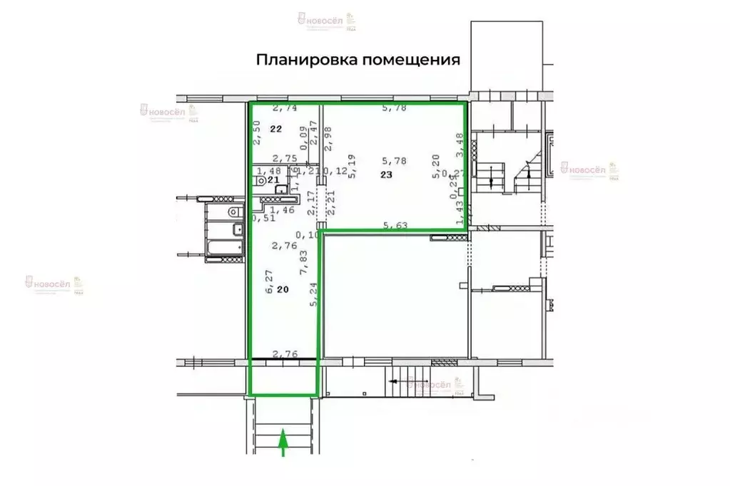 Торговая площадь в Свердловская область, Екатеринбург ул. Щорса, 32 ... - Фото 1