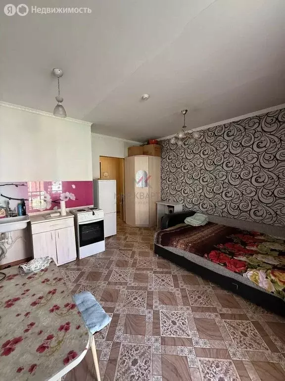 Квартира-студия: Абакан, микрорайон Нижняя Согра, улица Будённого, ... - Фото 1