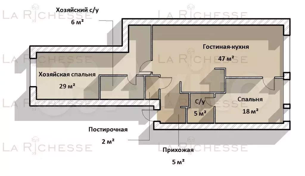 3-к. квартира, 115 м, 3/12 эт. - Фото 0