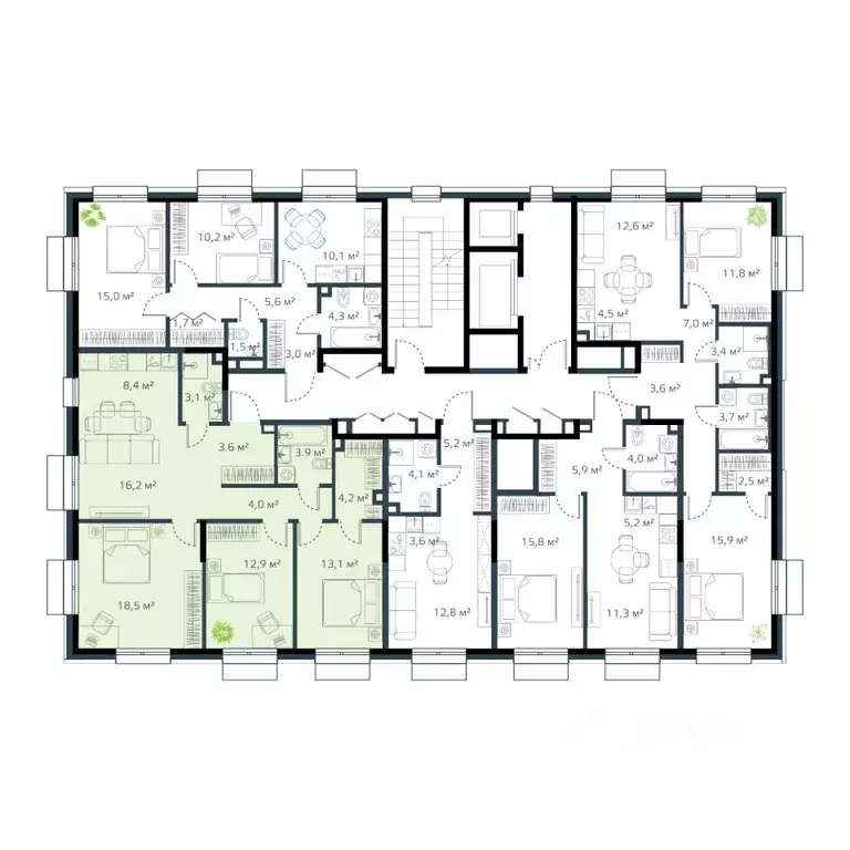 4-к кв. Приморский край, Владивосток Дом на Востоке жилой комплекс, ... - Фото 2