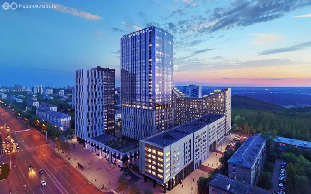 1-комнатная квартира: Уфа, проспект Октября, 107Б (46.5 м) - Фото 1