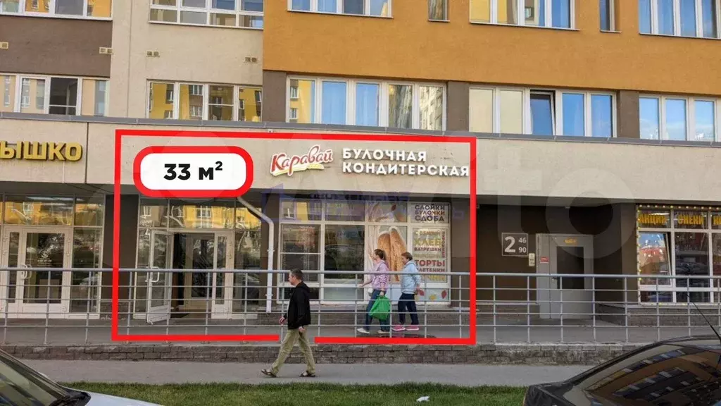 Торговые 33 м с витриной нау квартир - Фото 0