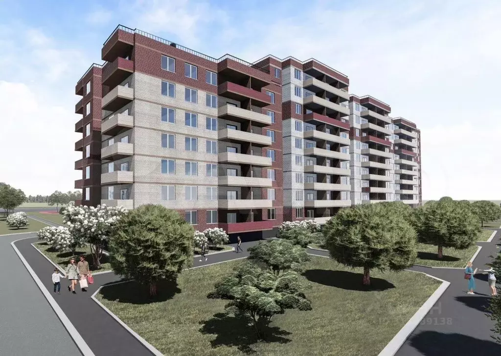 2-к кв. Псковская область, Псков ул. Юности (57.16 м) - Фото 2