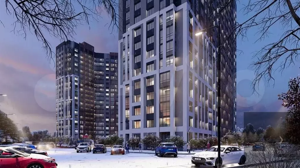 Квартира-студия, 19,3 м, 20/20 эт. - Фото 1