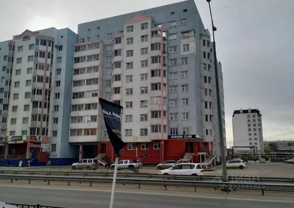 1-к кв. Саха (Якутия), Якутск ул. Дзержинского, 41/3 (43.0 м) - Фото 0