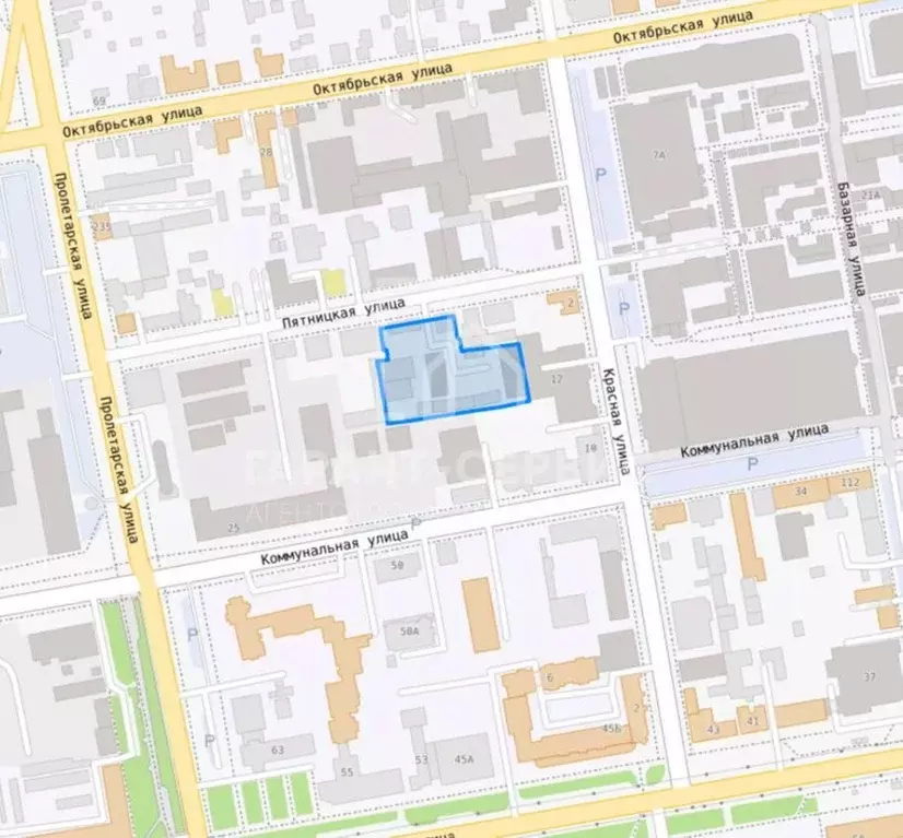 Торговая площадь в Тамбовская область, Тамбов Пятницкая ул., 8А (3192 ... - Фото 2