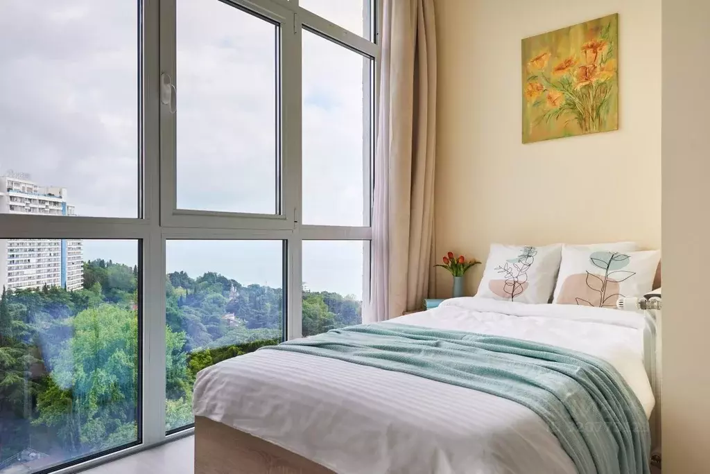 Студия Краснодарский край, Сочи Бытха мкр, ул. Бытха, 41 (34.0 м) - Фото 2