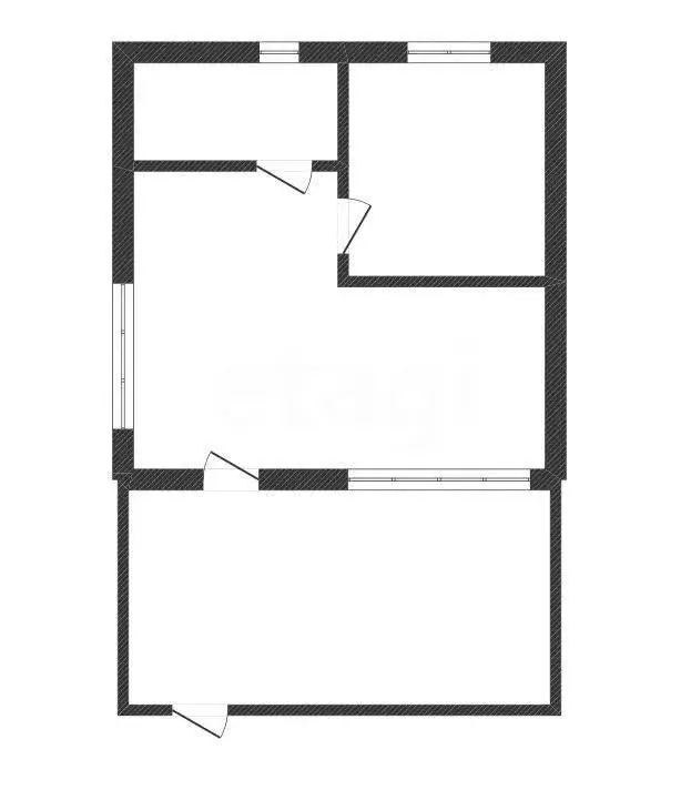 Дом в село Большое Чаусово, улица Орлова (61.8 м) - Фото 1