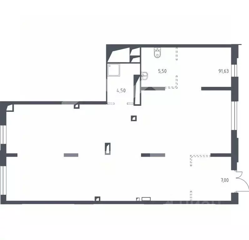 Помещение свободного назначения в Московская область, Химки городской ... - Фото 2
