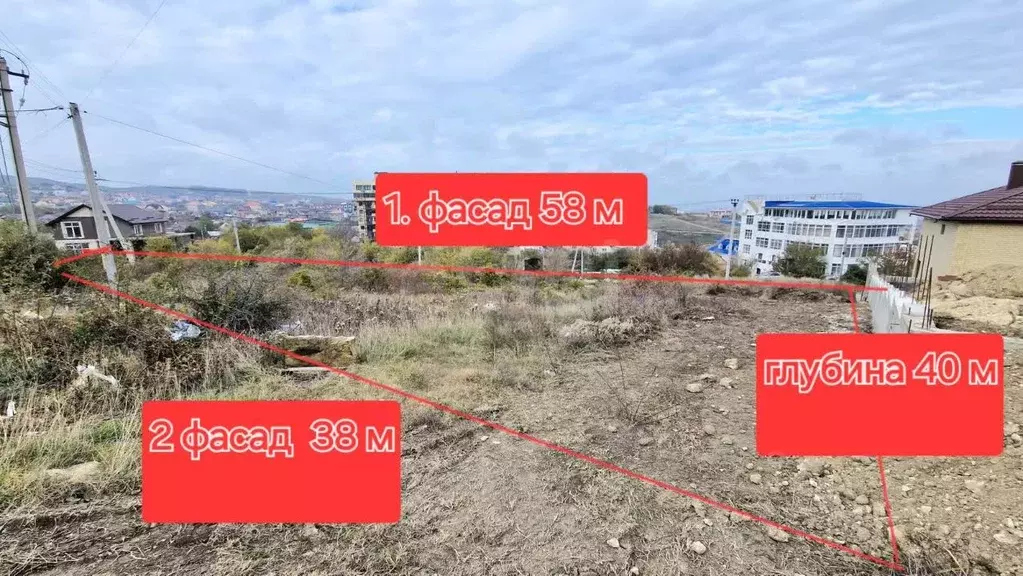 Участок в Краснодарский край, Анапа муниципальный округ, с. Супсех ул. ... - Фото 0