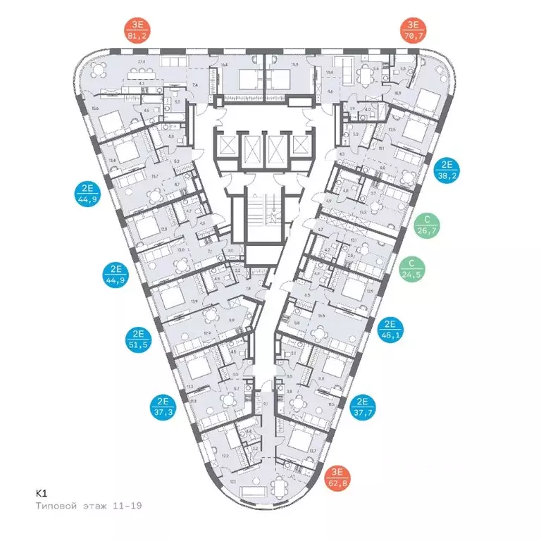 Студия Москва ш. Боровское (дублер) (25.0 м) - Фото 1