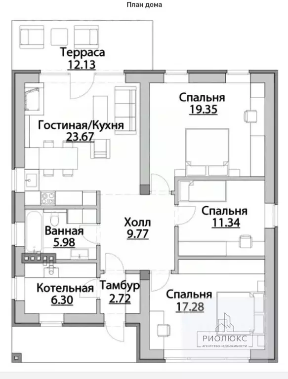 Участок в Башкортостан, Учалы ул. Рината Абдуллина (12.7 сот.) - Фото 2