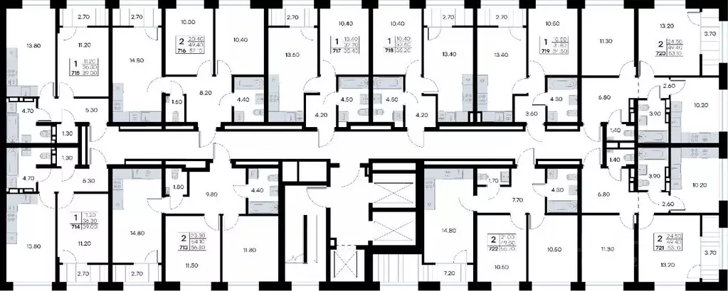 2-к кв. Приморский край, Владивосток ул. Нейбута, 135 (53.1 м) - Фото 1