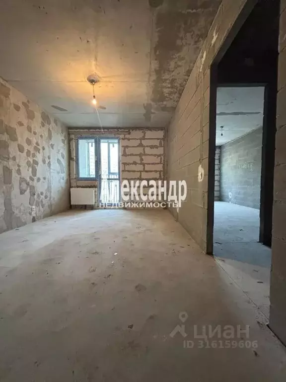 1-к кв. Ленинградская область, Мурино Всеволожский район, ул. ... - Фото 0
