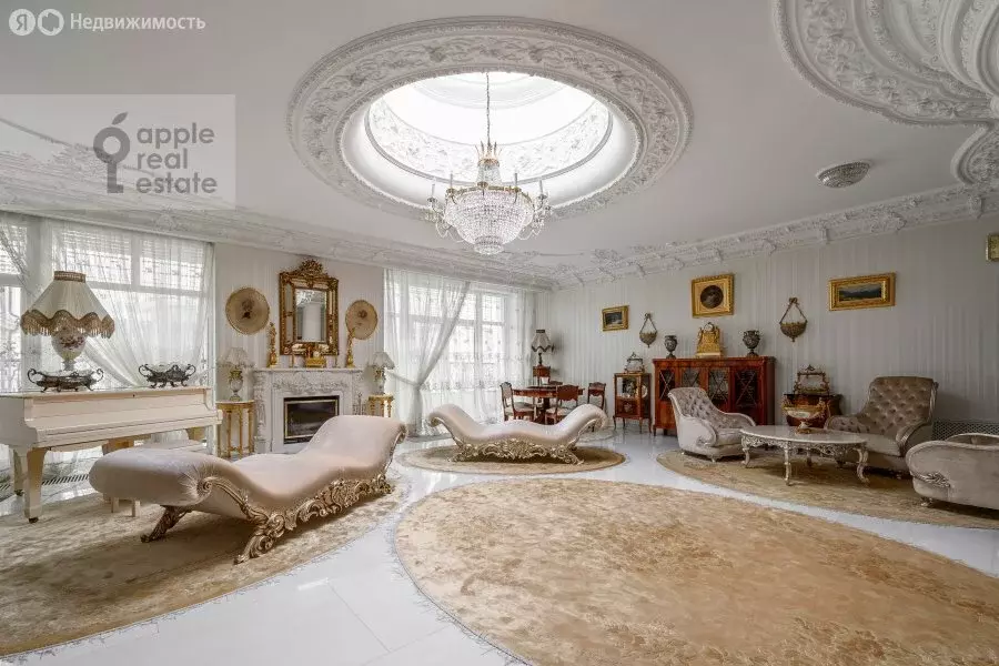 5-комнатная квартира: Москва, Нащокинский переулок, 7 (257 м) - Фото 1