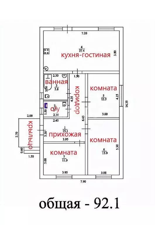 Дом в Краснодарский край, Темрюкский район, Курчанское с/пос, ... - Фото 1