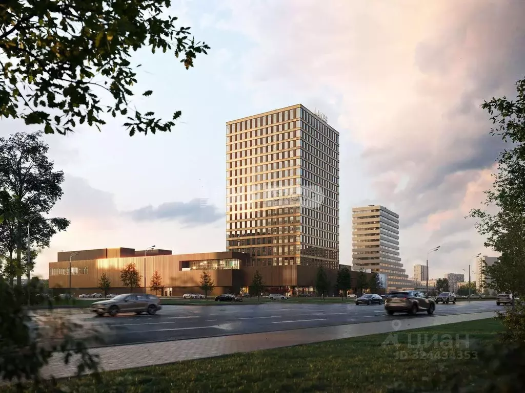 Офис в Москва Озерная ул., вл42 (1194 м) - Фото 1